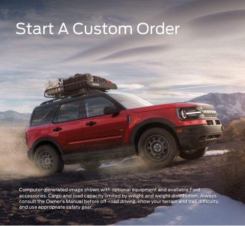 Start a custom order | Hutcheson Ford Sales in Saint James MO